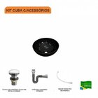 Kit Cuba R30 Com Válvula Click 1 Polegada G E Sifão Cromado E