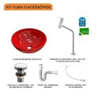 Kit Cuba R35 C/torneira Link 1062 Metal + Válvula Click 1 1/2