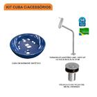 Kit Cuba R35 C/torneira Link 1062 Metal + Válvula Click 1''b