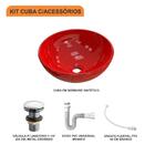 Kit Cuba R35 C/válvula Click 1 1/2'' (4,0cm) + Sifão Pvc + Fl