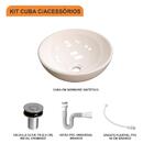 Kit Cuba R35 C/válvula Click 1''b (2,6cm) + Sifão Pvc + Flexí