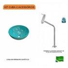 Kit Cuba R35 Com Torneira Link 1062 Metal 1/4 Volta Compace A