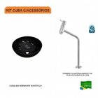 Kit Cuba R35 Com Torneira Link 1062 Metal 1/4 Volta Compace P