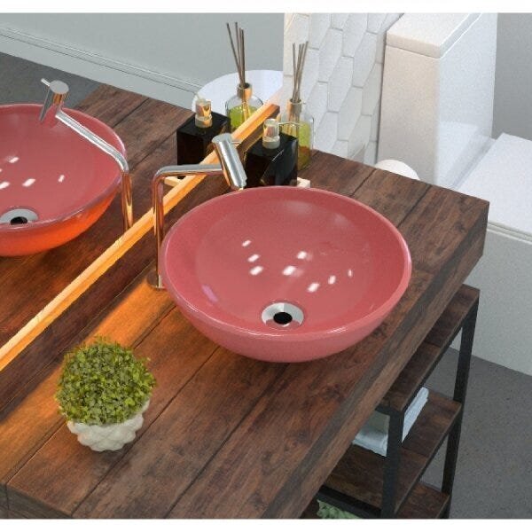 Kit Cuba R35 Com Torneira Link 1062 Metal 1/4 Volta Compace R