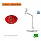 Kit Cuba R35 Com Torneira Link 1062 Metal 1/4 Volta Compace V