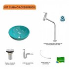 Kit Cuba R35 Com Torneira Link 1062 Metal E Válvula 1 Polegad