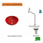 Kit Cuba R35 Com Torneira Link 1062 Metal E Válvula 1 Polegad