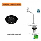 Kit Cuba R35 Com Torneira Link 1062 Metal E Válvula Click 1 P