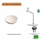 Kit Cuba R35 Com Torneira Link 1062 Metal E Válvula Click 1 P