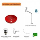 Kit Cuba R35 Com Torneira Link 1062 Metal E Válvula Click 1 P