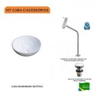 Kit Cuba R35 Com Torneira Link 1062 Metal E Válvula Click 1 P