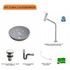 Kit Cuba R35 Com Torneira Link 1062 Metal E Válvula Click 1 P