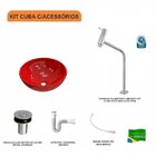 Kit Cuba R35 Com Torneira Link 1062 Metal E Válvula Click 1 P