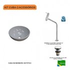 Kit Cuba R35 Com Torneira Link 1062 Metal E Válvula Click 1 P
