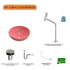 Kit Cuba R35 Com Torneira Link 1062 Metal E Válvula Click 1 P
