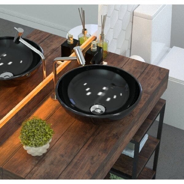 Kit Cuba R35 Com Torneira Link 1062 Metal E Válvula Click 1 P