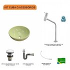 Kit Cuba R35 Com Torneira Link 1062 Metal E Válvula Click 1 P
