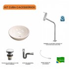 Kit Cuba R35 Com Torneira Link 1062 Metal E Válvula Click 1 P