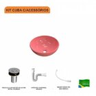 Kit Cuba R35 Com Válvula Click 1 Polegada B E Sifão Pvc E Fle