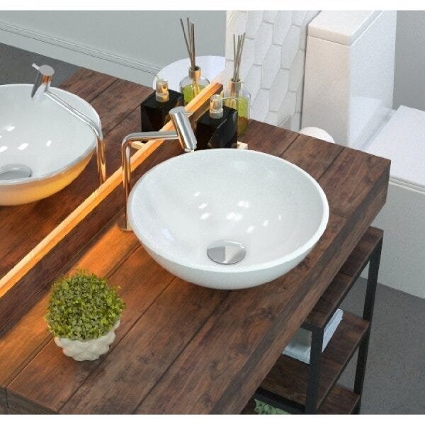 Kit Cuba R35 Com Válvula Click 1 Polegada E Meia E Sifão Crom