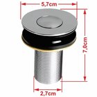 Kit Cuba Rl545 Roma Com Torneira 1198 E Válvula Botão Com Sif