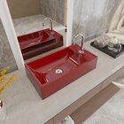 Kit Cuba Rl545 Roma Com Torneira 1198 E Válvula Botão Vermelho