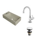 Kit Cuba Rl545 Roma Com Torneira 1198 E Válvula Click Bege