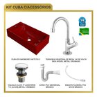 Kit Cuba Rl545 Roma Com Torneira 1198 E Válvula Click Com Sif