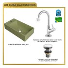 Kit Cuba Rl545 Roma Com Torneira 1198 E Válvula Click Verde A