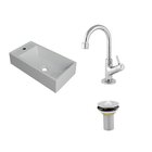 Kit Cuba Rl545 Roma Com Torneira 1198 E Válvula Metal Branca