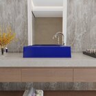 Kit Cuba Rl545 Roma Com Torneira 1198 Metal Azul Escuro