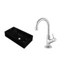 Kit Cuba Rl545 Roma Com Torneira 1198 Metal Preto