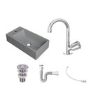 Kit Cuba Rl545 Roma Com Torneira C50 E Válvula Abs Com Sifão