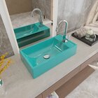 Kit Cuba Rl545 Roma Com Torneira Luxo E Válvula Click Azul Tu