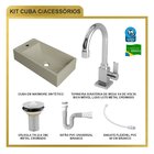 Kit Cuba Rl545 Roma Com Torneira Luxo E Válvula Metal Com Sif