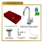 Kit Cuba Rl545 Roma Com Torneira Luxo E Válvula Metal Com Sif