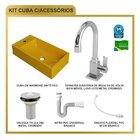 Kit Cuba Rl545 Roma Com Torneira Luxo E Válvula Metal Com Sif