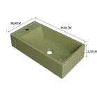 Kit Cuba Rl545 Roma Com Torneira Luxo Verde Acqua