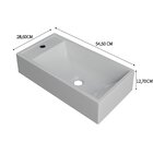 Kit Cuba Rl545 Roma Com Válvula Botão E Sifão Com Flexível Br