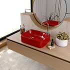 Kit Cuba Ro36 Cross Com Torneira 1198 E Válvula Botão Vermelho