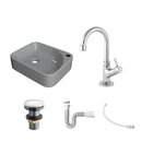 Kit Cuba Ro36 Cross Com Torneira 1198 E Válvula Click Com Sif