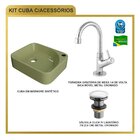 Kit Cuba Ro36 Cross Com Torneira 1198 E Válvula Click Verde A