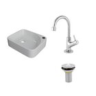 Kit Cuba Ro36 Cross Com Torneira 1198 E Válvula Metal Branca