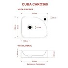 Kit Cuba Ro36 Cross Com Torneira 1198 E Válvula Metal Rosa