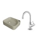 Kit Cuba Ro36 Cross Com Torneira 1198 Metal Bege