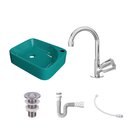 Kit Cuba Ro36 Cross Com Torneira C50 E Válvula Abs Com Sifão