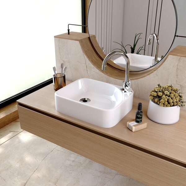 Kit Cuba Ro36 Cross Com Torneira Luxo Branca