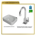 Kit Cuba Ro36 Cross Com Torneira Luxo Branca