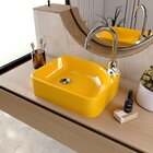 Kit Cuba Ro36 Cross Com Torneira Luxo E Válvula Botão Amarelo