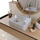 Kit Cuba Ro36 Cross Com Torneira Luxo E Válvula Botão Cinza